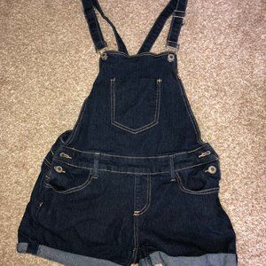 Jean Short Overalls